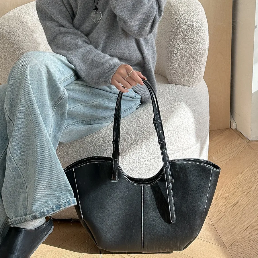 Vintage Women Handbag Large Ca - Luxury Bags Leather review and price