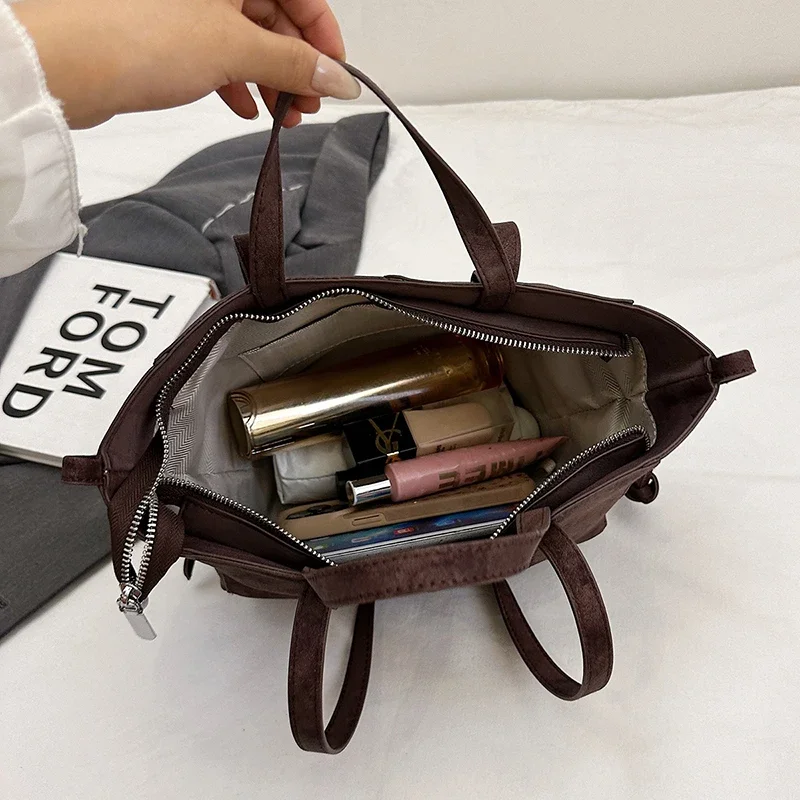 Light Luxury Solid PU Hasp Sho - Luxury Bags Tote review and price